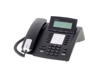 AGFEO ST 22, Analog telefon, 1000 oppføringer, Ringe-ID, Svart