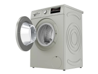Bosch Serie | 4 WAN242SKPL - Vaskemaskin - bredde: 59.8 cm - dybde: 55 cm - høyde: 84.8 cm - frontileggelse - 55 liter - 8 kg - 1200 rpm - sølvinoks