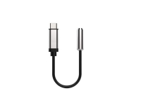 ProXtend - USB-C til hodetelefons-jakkadapter - USB-C hann rett til ministereojakk hunn rett - 15 cm