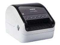 Brother QL-1110NWB - Etikettskriver - direktetermisk - Rull (10,36 cm) - 300 x 300 dpi - inntil 110 mm/sek - USB 2.0, Bluetooth 2.1 EDR - kutter