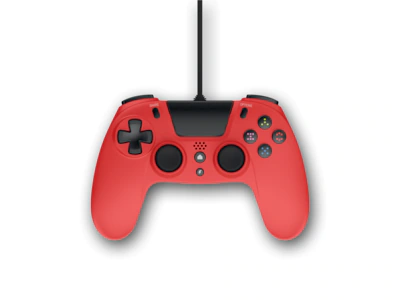 VX-4 WIRED CONTROLLER (PS4) (RED)