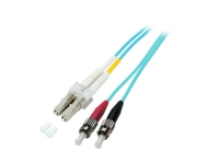 EFB Elektronik O0313.3, 3 m, OM3, LC, ST, Hankjønn/hankjønn