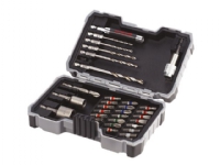 Bosch HSS-G - Skrutrekker, drill og koppnøkkelsett - for metall - 35 deler