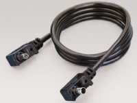 Kaiser - Forlengelseskabel for blitzhode - PC-kontakt hann til PC-kontakt hunn - 5 m - 90°-kontakt