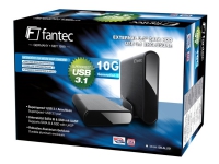 FANTEC DB-ALU31 - Drevkabinett - 3.5 - SATA 6Gb/s - USB 3.1