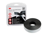 3M Dual Lock Burrebånd til fastlimning (L x B) 2.5 m x 25 mm Sort 1 stk