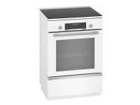 Bosch Serie | 6 HLS79W320U - Komfyr - frittstående - bredde: 60 cm - dybde: 60 cm - høyde: 90 cm - med selvrens - Klasse A - hvit