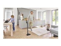 Bosch Series | 8 Unlimited Gen2 BSS825ALL - Støvsuger - pinne/håndholdt (2-i-1) - uten pose - uten kabel - hvit - 1 batteri, inkludert lader