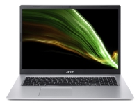 Acer Aspire 3 A317-53 - Core i3 1115G4 / 3 GHz - Win 11 Home - UHD Graphics - 8 GB RAM - 256 GB SSD - 17.3 IPS 1920 x 1080 (Full HD) - Wi-Fi 5 - lys sølv - kbd: Nordisk