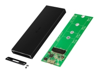 i-Tec MySafe M.2 B-Key - Drevkabinett - M.2 - SATA - USB 3.0 - svart