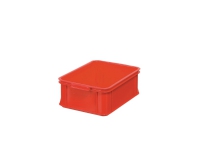 Opbevaringskasse, 13 l, 14,7 x 30 x 40 cm, plast, rød