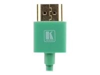 Kramer C-HM/HM/PICO Series C-HM/HM/PICO/GR-6 - HDMI-kabel med Ethernet - HDMI hann til HDMI hann - 1.8 m - grønn - 4K-støtte