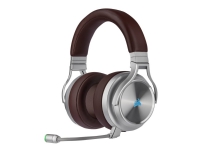 CORSAIR Gaming VIRTUOSO RGB SE - Hodesett - full størrelse - 2,4 GHz - trådløs, kablet - USB, 3,5 mm jakk - espresso