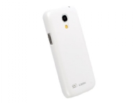 Krusell ColorCover - Beskyttende deksel for mobiltelefon - plastikk - metallisk hvit - for Samsung Galaxy S4 Mini, S4 Zoom
