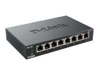 D-Link DGS 108 - Switch - 8 x 10/100/1000 - stasjonær