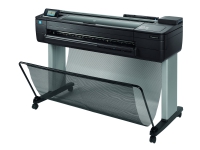 HP DesignJet T730 - 36 storformatsskriver - farge - ink-jet - Rull (91,4 cm x 45,7 m) - 2400 x 1200 dpi - inntil 0.42 min/side (mono) / inntil 0.42 min/side (farge) - kapasitet: 1 rull - Gigabit LAN, Wi-Fi, USB 2.0 vert - kutter