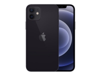 Apple iPhone 12 - 5G smartphone - dobbelt-SIM - 64 GB - OLED-display - 6.1 - 2532 x 1170 piksler - 2x bakkameraer 12 MP, 12 MP - front camera 12 MP - svart
