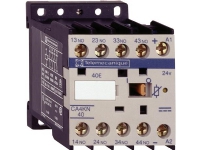SCHNEIDER ELECTRIC Relæ DIN-skinne monteret, TeSys K, med indbygget transientbeskyttelse. 10A - Uc = 24V DC - 4NO.