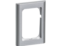 LAURITZ KNUDSEN FUGA® ramme Soft 68 1,5 modul soft, stålmetallic.