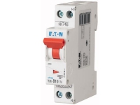 EATON Automatsikring, 2 Polet, 10A, B-Karakteristik, 6 kA, 230 V, bredde 1 moduler