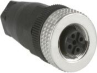 Stik M12 4P lige IP67 PG7