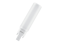OSRAM DULUX D - LED-lyspære - form: tubulær - mattslipt finish - G24d-2 - 7 W (ekvivalent 18 W) - klasse F - varmt hvitt lys - 3000 K