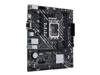 ASUS PRIME H610M-D D4 - Hovedkort - mikro ATX - LGA1700-sokkel - H610 Chipset - USB 3.2 Gen 1 - Gigabit LAN - innbygd grafikk (CPU kreves) - HD-lyd (8-kanalers)