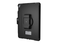 UAG Case for iPad 10.2-in (9/8/7 Gen, 2021/2020/2019) - Scout w/ Handstrap Black - Baksidedeksel for nettbrett - 10.2 - for Apple 10.2-inch iPad (7. generasjon, 8. generasjon)