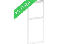 LAURITZ KNUDSEN FUGA SLIM designramme 2,5 modul, hvid.