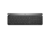 Logitech Craft Advanced with Creative Input Dial - Tastatur - bakbelysning - Bluetooth, 2.4 GHz - Pan Nordic