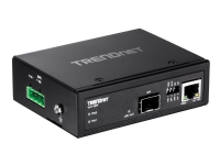 TRENDnet TI-F11SFP - Medieomformer - GigE - 10Base-T, 100Base-TX, 1000Base-T - RJ-45 / SFP (mini-GBIC)