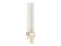Philips MASTER PL-S - Ikke-integrert kompakt fluorescerende lyspære - form: biaks - G23 - 7 W - klasse B - kjølilg hvitt lys - 4000 K