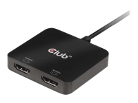 Club 3D CSV-1556 MST Hub - Videosplitter - 2 x HDMI - stasjonær