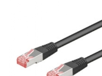 Goobay CAT 6-200 SSTP PIMF Black 2m, 2 m, RJ-45, RJ-45