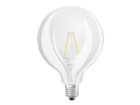 OSRAM PARATHOM Retrofit CLASSIC - LED-filamentlyspære - form: G125 - klar finish - E27 - 2.5 W (ekvivalent 25 W) - klasse A+ - varmt hvitt lys - 2700 K