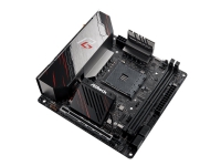 ASRock X570 Phantom Gaming-ITX/TB3 - Hovedkort - mini-ITX - Socket AM4 - AMD X570 Chipset - USB-C Gen2, USB 3.2 Gen 1, USB 3.2 Gen 2 - Bluetooth, Gigabit LAN, Wi-Fi - innbygd grafikk (CPU kreves) - HD-lyd (8-kanalers)