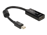Delock - Video adapter - Mini DisplayPort hann til HDMI hunn - 18 cm