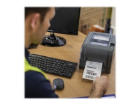 Brother TD-4420TN - Etikettskriver - direktetermisk / termisk overføring - Rull (11 cm) - 203 dpi - inntil 152.4 mm/sek - USB 2.0, LAN, USB-vert, RS232C
