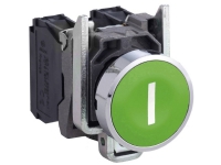 Schneider Electric XB4BA3311 Trykknap 600 V 6 A Tastende (L x B x H) 52 x 30 x 47 mm IP66, IP67, IP69 , IP69K 1 stk