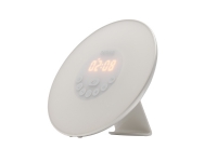 Denver CRL-330, Klokke, Digitalt, FM,PLL, LED, Hvit, Digitalt