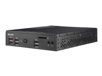 Shuttle XPC slim DS10U5 - Barebone - Slim-PC - 1 x Core i5 8265U / 1.6 GHz ULV - RAM 0 GB - UHD Graphics 620 - GigE - WLAN: Bluetooth 4.0, 802.11a/b/g/n/ac - svart