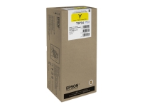 Epson T9734 - 192.4 ml - XL-størrelse - gul - original - blekkpatron - for WorkForce Pro WF-C869R, WF-C869RD3TWFC, WF-C869RDTWF, WF-C869RDTWFC