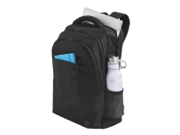 HP Professional - Notebookryggsekk - 17.3 - svart, atlantic blue internal lining