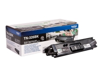 Brother TN326BK - Svart - original - tonerpatron - for Brother DCP-L8400, DCP-L8450, HL-L8250, HL-L8350, MFC-L8650, MFC-L8850