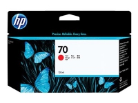 HP 70 - 130 ml - rød - original - blekkpatron - for DesignJet Z3100, Z3100 GP, Z3100ps GP