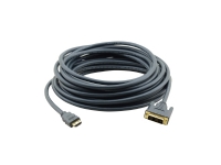 Kramer C-HM/DM Series C-HM/DM-6 - Adapterkabel - enkeltlenke - HDMI hann til DVI-D hann - 1.8 m