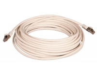 Patchkabel kat 6A STP 10M LSZH hvid