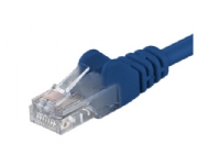 PremiumCord Patch kabel UTP Cat5e 25cm modra, 0,25 m, Cat5e, U/UTP (UTP), RJ-45, RJ-45