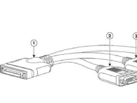 Cisco - Video- / USB- / seriellkabel - USB, DB-9, HD-15 (VGA) (hann) - for UCS SmartPlay Select B200 M5, SmartPlay Select C3260 UCS 5108 Blade Server Chassis
