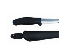 Mora-kniv Clipper Frost - m/skede, 100 mm rustfri, plasthefte, hærdet blad, lgd 210 mm